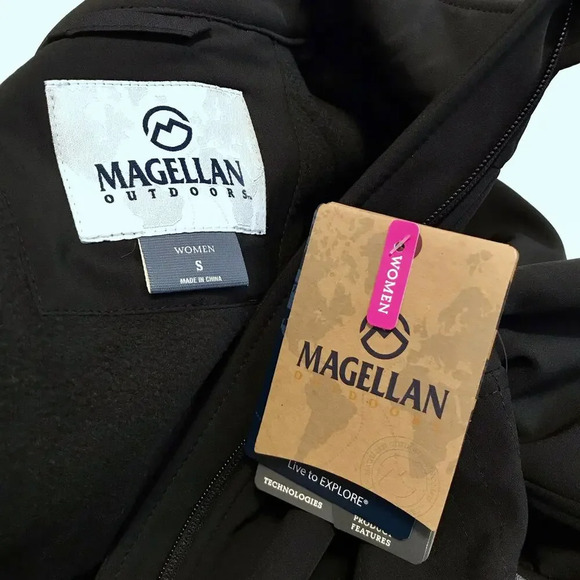 Magellan Outdoors NWT Full Zip Softshell Jacket Women S - Picture 11 of 16